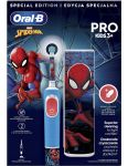 Oral-B PRO Spiderman Kids 3+ elektrická detská zubná kefka s púzdrom