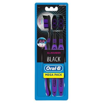 Hlavný obrázok Oral-B zubná kefka Allrounder Black 3ks Medium