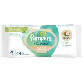 Hlavný obrázok Pampers Harmonie hygiene vlhčené obrúsky s koksovým olejom 44ks