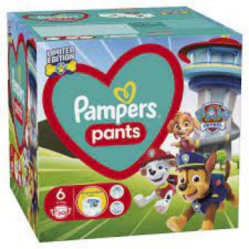 Hlavný obrázok Pampers Pants Paw Patrol 6 plienky 14-19kg 60ks