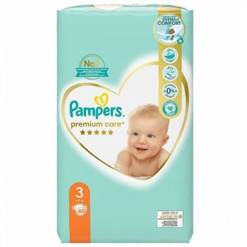 Hlavný obrázok Pampers Premium Care Midi 3 60ks (4-9kg)