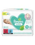 Pampers vlhčené utierky 3x52ks Sensitive