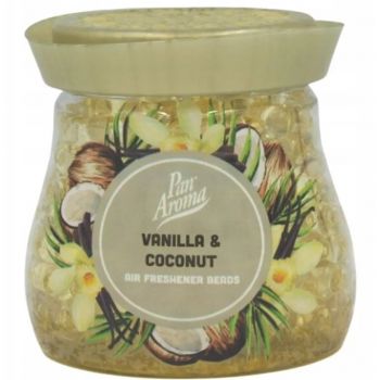 Hlavný obrázok Pan Aroma gélový osviežovač vzduchu perličky Vanilla & Coconut 280g 0477