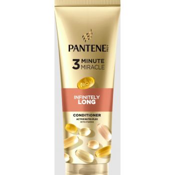 Hlavný obrázok Pantene PRO-V 3minute Miracle Infinitely Long kondicionér na jemné vlasy 220ml