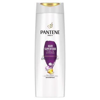 Hlavný obrázok Pantene Superfood Full & Strong šampón na jemné a oslabené vlasy 400ml