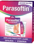 Parasoftin Exfoliačné návleky 1pár návlekov /2x20ml a 2 návleky/ + krém 50ml