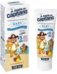 Pasta del Capitano Baby Tutti Frutti zubná pasta od 3 rokov 75ml