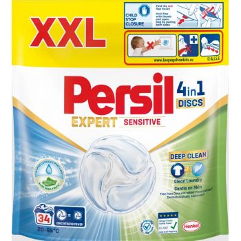 Hlavný obrázok Persil 4in1 Discs Sensitive kapsule na pranie 561g 34 praní