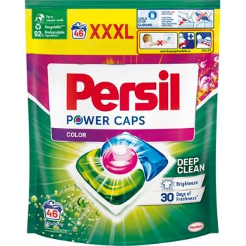 Hlavný obrázok Persil Power Caps Color kapsule na pranie 690g 46 praní