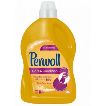 Hlavný obrázok Perwoll Care & Condition Fiber Smoothing gél na pranie 2,7l 45 praní