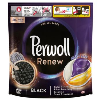 Hlavný obrázok Perwoll Renew All in 1 Black kapsule na pranie 432g 32 praní