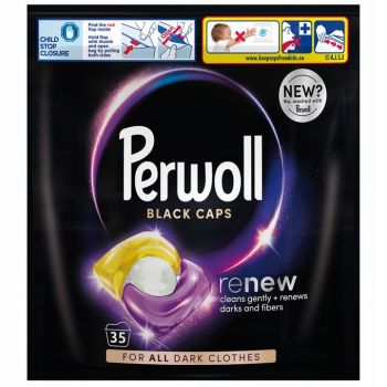 Hlavný obrázok Perwoll Renew Black kapsule na pranie 472,5g 35 praní