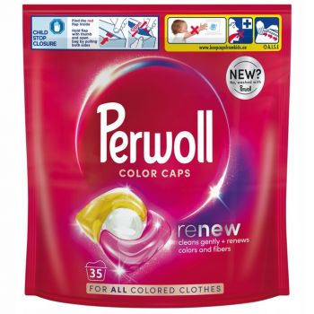 Hlavný obrázok Perwoll Renew Color kapsule na pranie 472,5g 35 praní