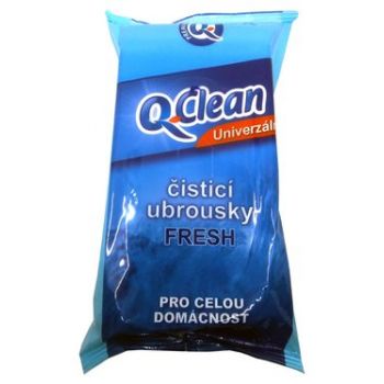 Hlavný obrázok Q Clean Univerzálne vlhčené utierky Fresh 50ks