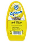 Q Power Citrón 2v1 gélovy osviežovač 150g