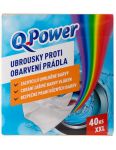 Q Power utierky proti zafarbeniu prádla 40ks