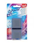 Q Power WC blok Blue 5in1 do nádržky 2x45g