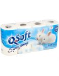 Q Soft Extra jemný toaletný papier 3-vrstvový 8ks 