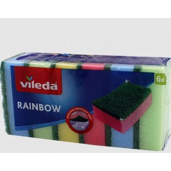 Hlavný obrázok Rainbow hubka na riad farebná 6ks