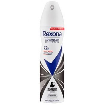 Hlavný obrázok Rexona Advanced Protection 72H Invisible Black&White anti-perspirant sprej 150ml