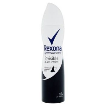 Hlavný obrázok Rexona Invisible Black & White 48H anti-perspirant sprej 150ml