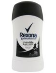 Rexona Invisible Black & White clothes 48H anti-perspirant stick 40ml