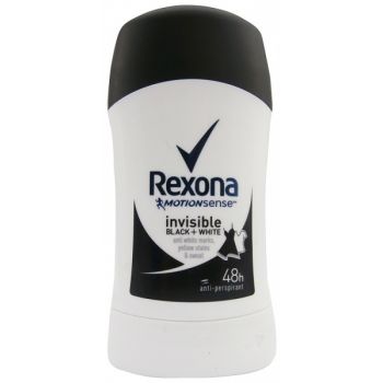 Hlavný obrázok Rexona Invisible Black & White clothes 48H anti-perspirant stick 40ml