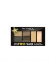 Rimmel London Mini Power Pallette 005 Boss Babe dekoratívna paletka 6,8g