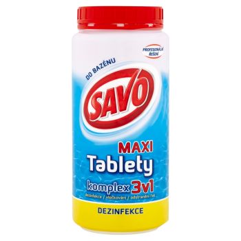 Hlavný obrázok Savo Maxi 3v1 komplex chlórové tablety do bazéna 1,4kg