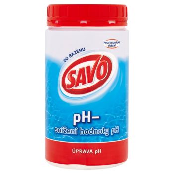 Hlavný obrázok Savo pH- do bazéna 1,2 kg