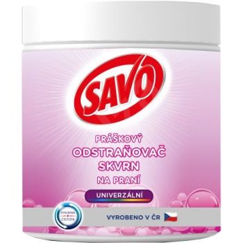 Hlavný obrázok Savo Univerzal odstraňovač škvŕn prášok 450g