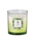 Scented Candle Vonná sviečka Lime v skle 80x90mm 178g 