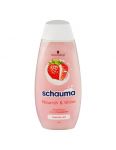 Schauma Nourish & Shine Strawberry šampón na poškodené vlasy 400ml