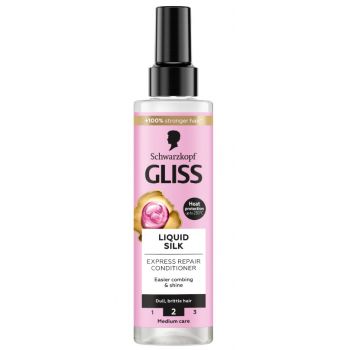 Hlavný obrázok Schwarzkopf Gliss Express Supreme Liquid Silk kondicionér na lámavé vlasy 200ml