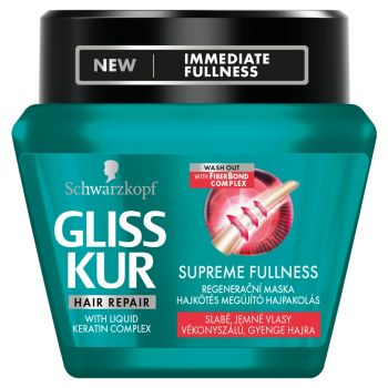 Hlavný obrázok Schwarzkopf Gliss Kur Supreme Fullness vlasová regeneračná maska 300ml