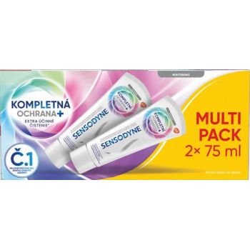 Hlavný obrázok Sensodyne Kompletná ochrana+ Whitening zubná pasta 2x75ml