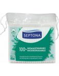 Septona 100% Bio rozložiteľné bavlnené vatové tyčinky náhradná náplň 100ks 6103