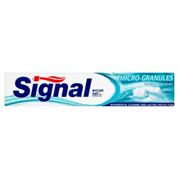 Hlavný obrázok Signal Micro Granules Fluoride+Zinc Mineral zubná pasta 75ml