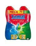 Somat Excellence Duo Gel 4x Action gél do umývačky riadu 2x 630ml
