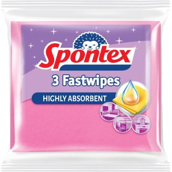 Hlavný obrázok Spontex Fastwipes celulózová utierka 3ks