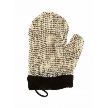 Hlavný obrázok Suavipiel Black Sisal Glove kúpeľová rukavica