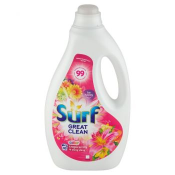 Hlavný obrázok Surf Great Clean Color Tropical Lily & Ylang Ylang gél na pranie 2l 40 praní