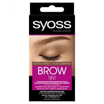 Hlavný obrázok Syoss Brow Tint svetlohnedý farba na obočie 17ml