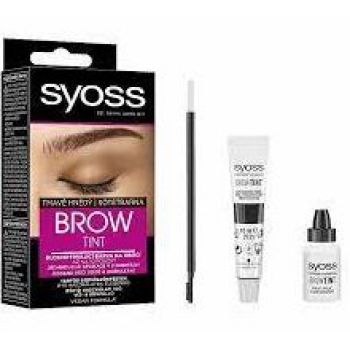 Hlavný obrázok Syoss Brow Tint tmavohnedá farba na obočie 17ml