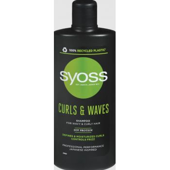 Hlavný obrázok Syoss Curls & Waves šampón na kučeravé vlasy 440ml