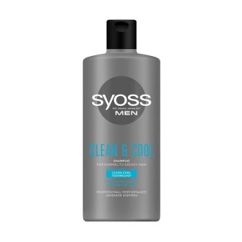 Hlavný obrázok Syoss Men Clean & Cool šampón na mastné vlasy 440ml