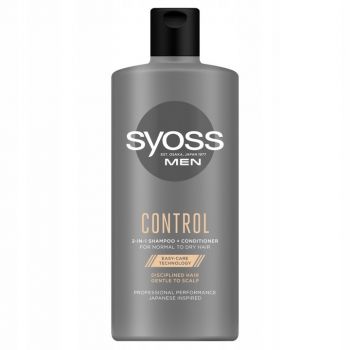 Hlavný obrázok Syoss Men Control šampón pre normálne až suché vlasy 440ml