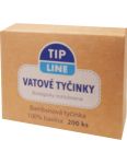 Tip Line Bambus Bio rozložiteľné vatové tyčinky 200ks