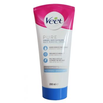 Hlavný obrázok Veet Sensitive Pure depilačný krém 200ml