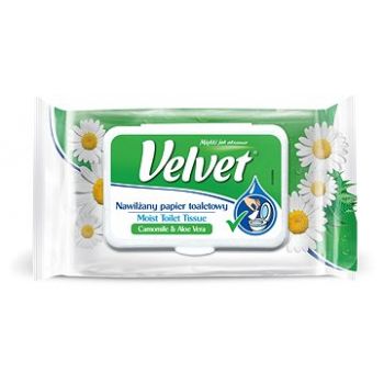 Hlavný obrázok Velvet Camomile & Aloe Vera vlhčený toaletný papier 42ks 